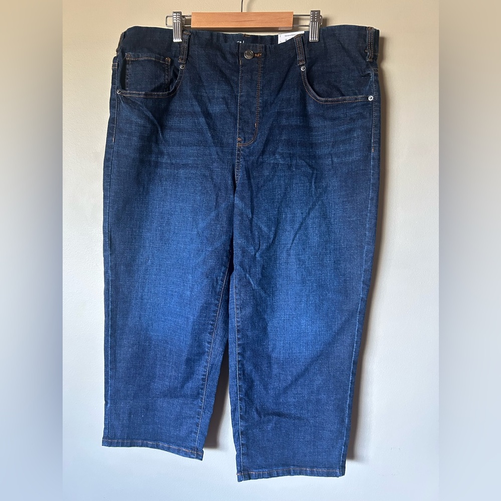 Dark Wash Boot Cut Jeans